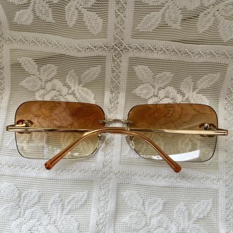 coco chanel sunglasses women used brown round big y2k