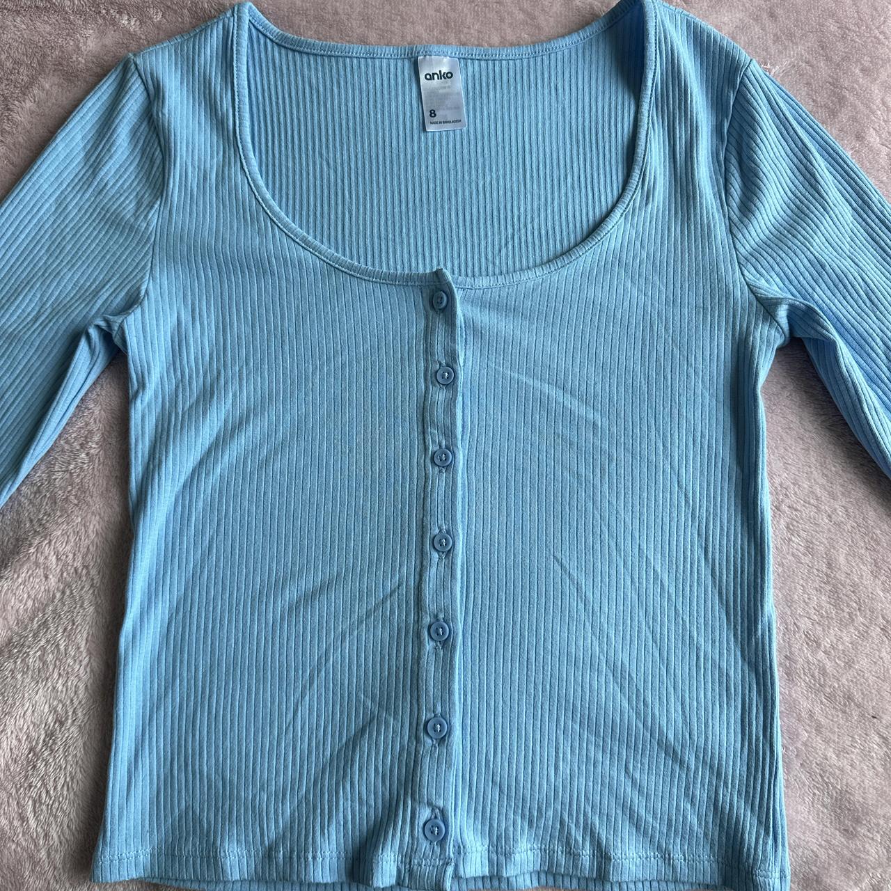 KMART ANKO long sleeve button up shirt never worn... - Depop