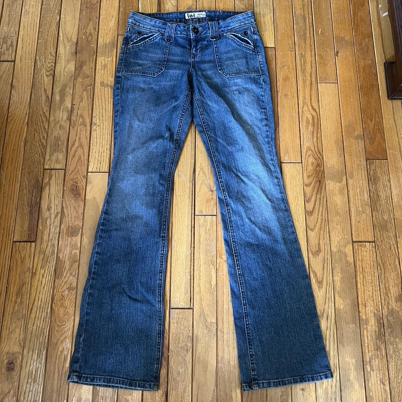 vintage ultra lowrise y2k jeans ♡ free shipping!... - Depop