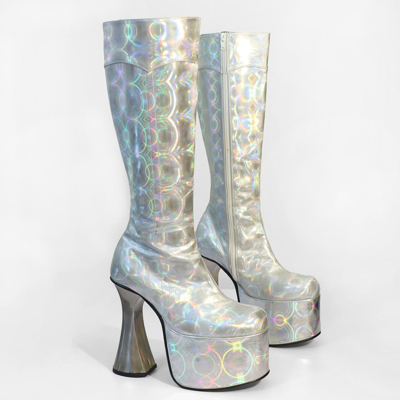 holographic demonia boots