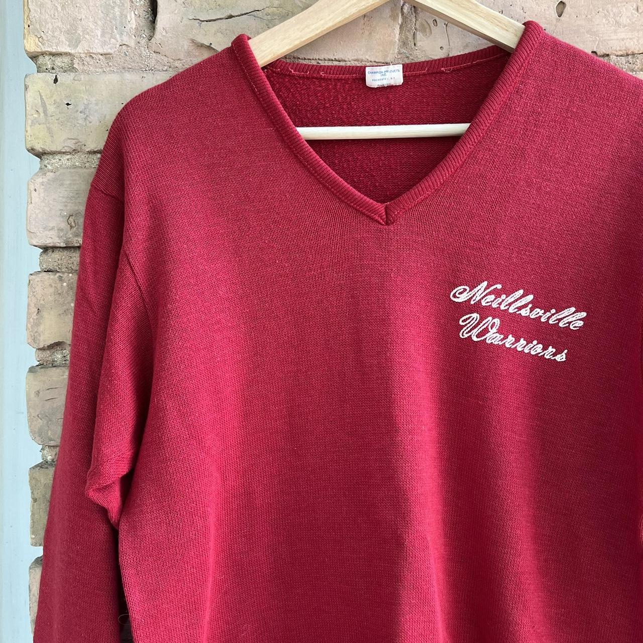 Champion best sale burgundy sweater