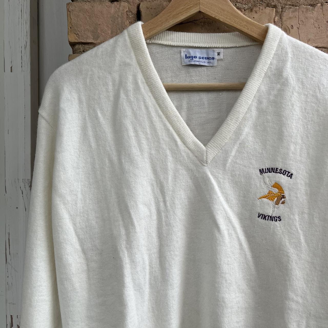 Vintage Minnesota Vikings crew neck sweater •size - Depop