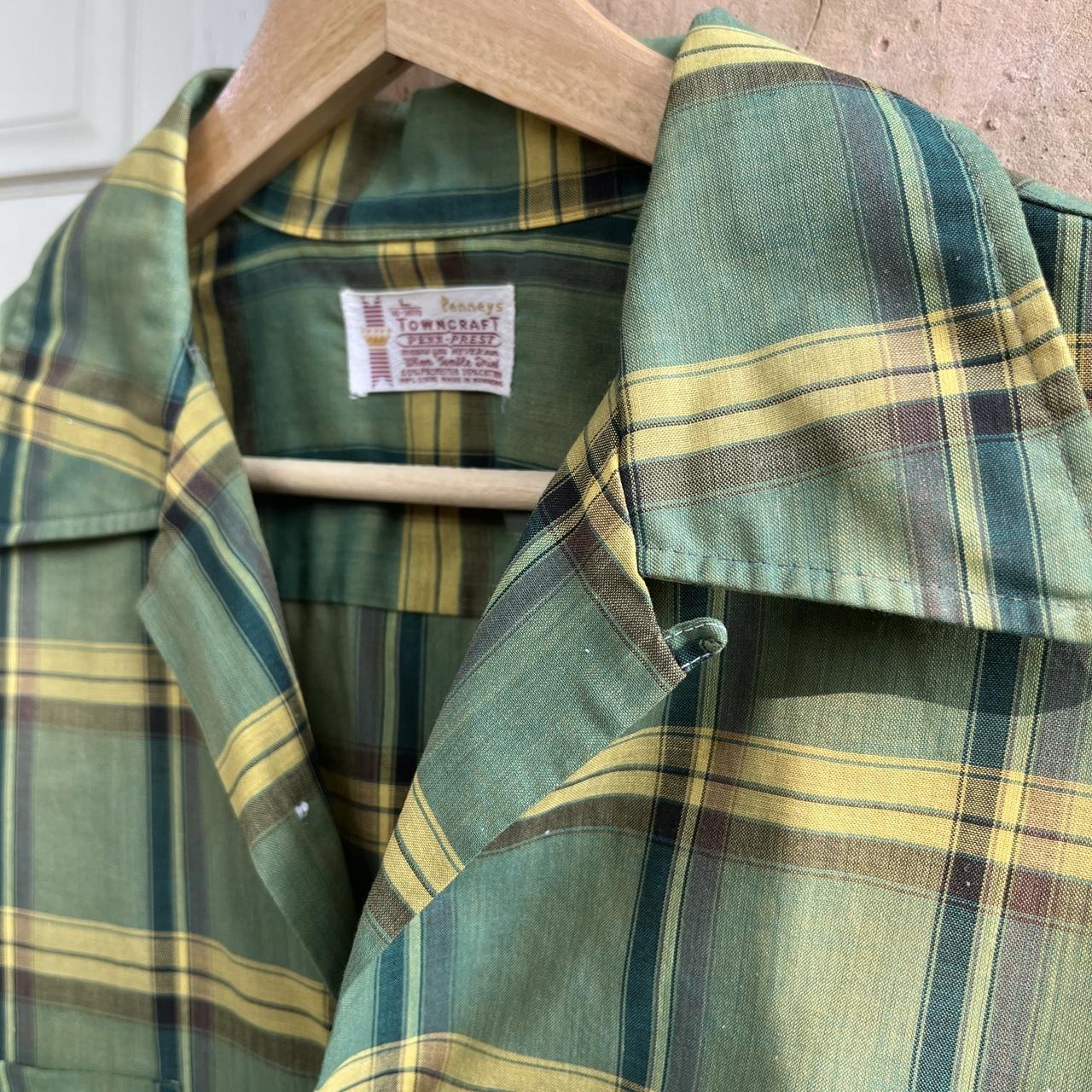 JCPenney Men's Green Shirt Depop