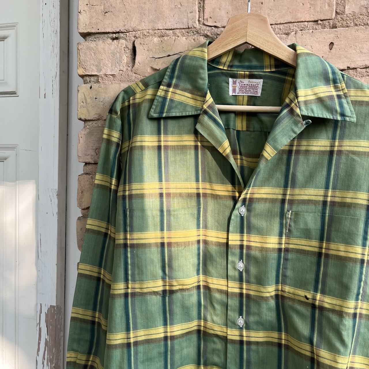 JCPenney Men's Green Shirt Depop