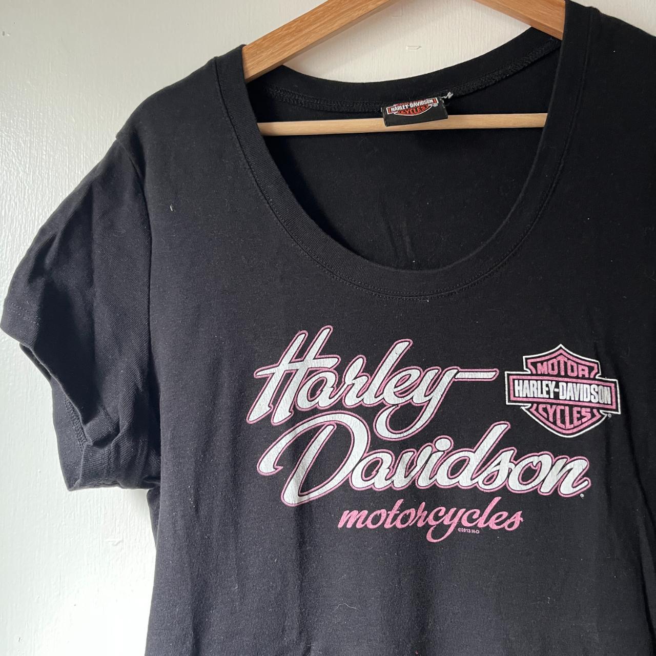 T shirt femme harley davidson hot sale