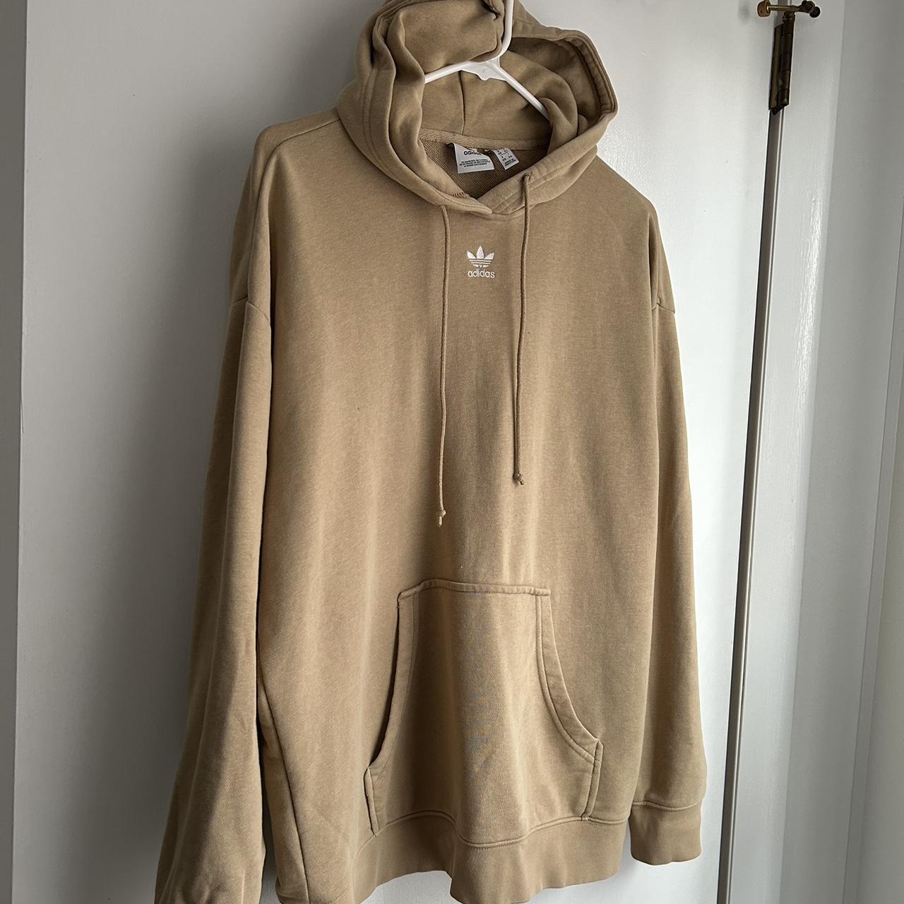 Tan adidas clearance hoodie mens