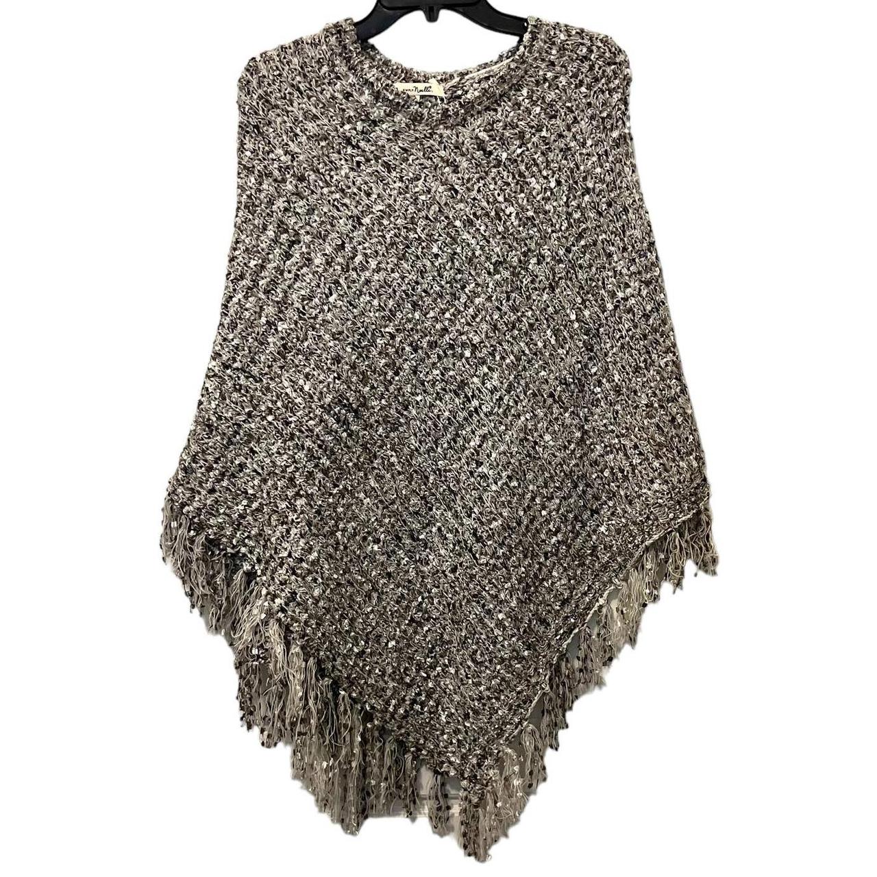 Simply noelle poncho sweater sale