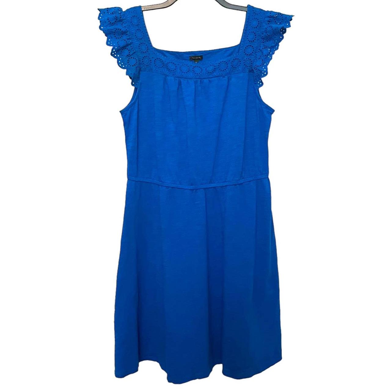 Royal Blue Eyelet Dresses