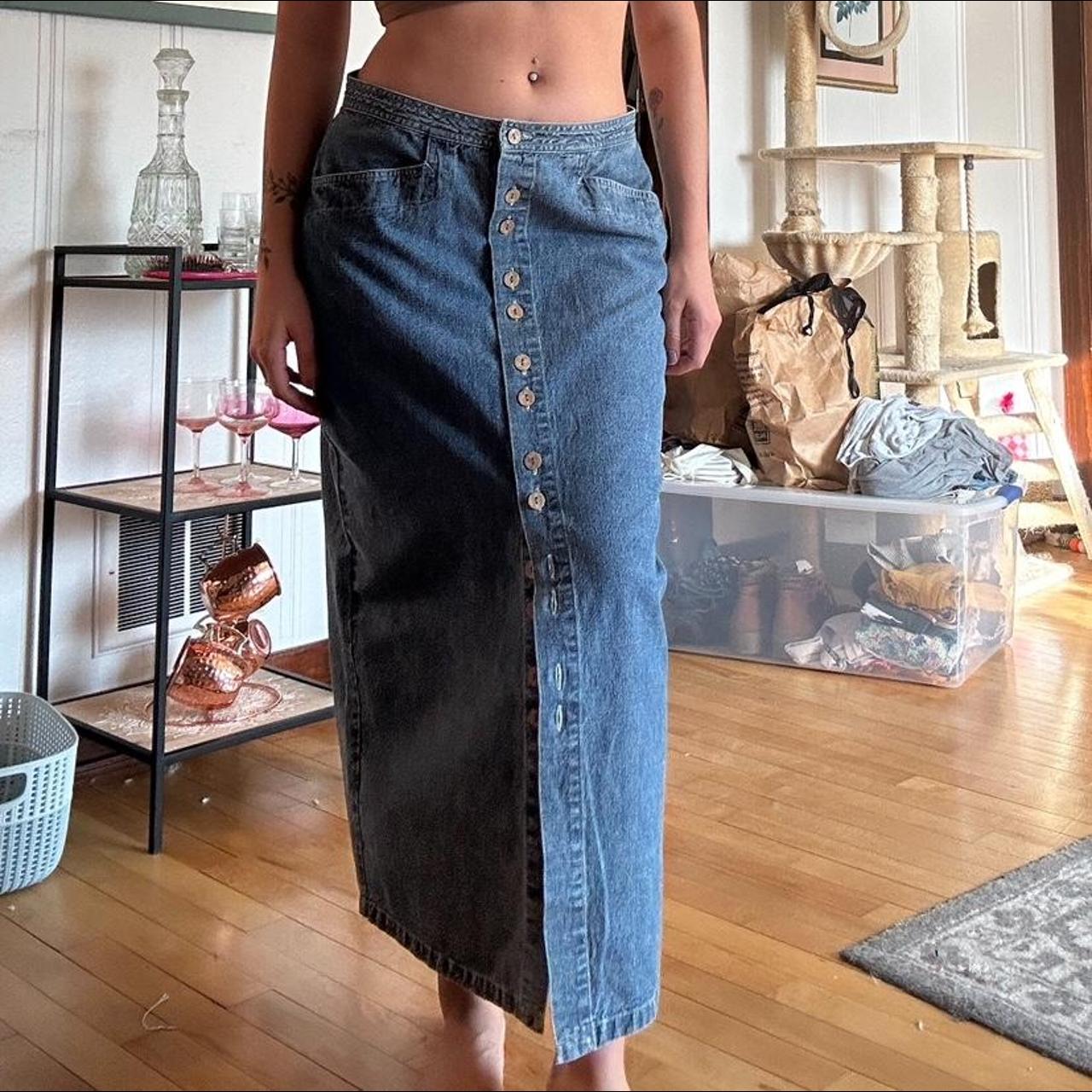 Women's Blue Skirt | Depop