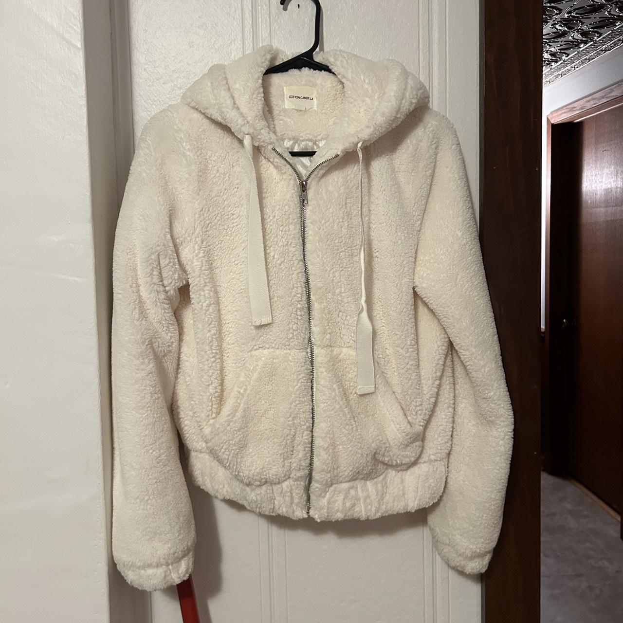 Fluffy discount inside hoodie