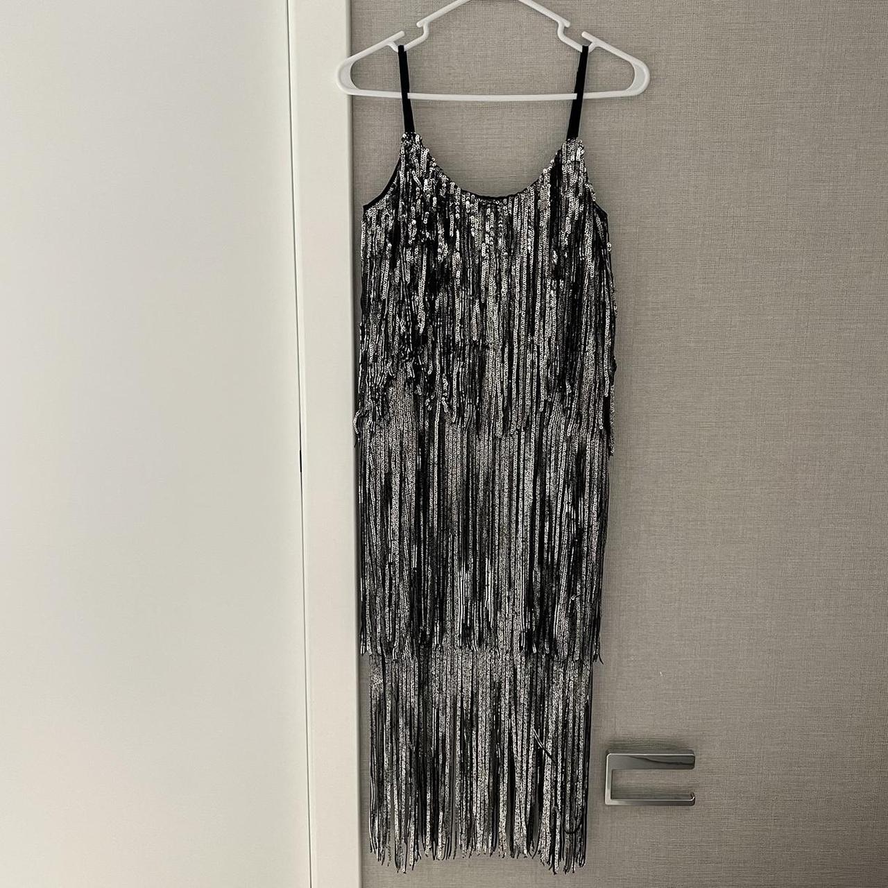 Roxy sequin fringe dress sale