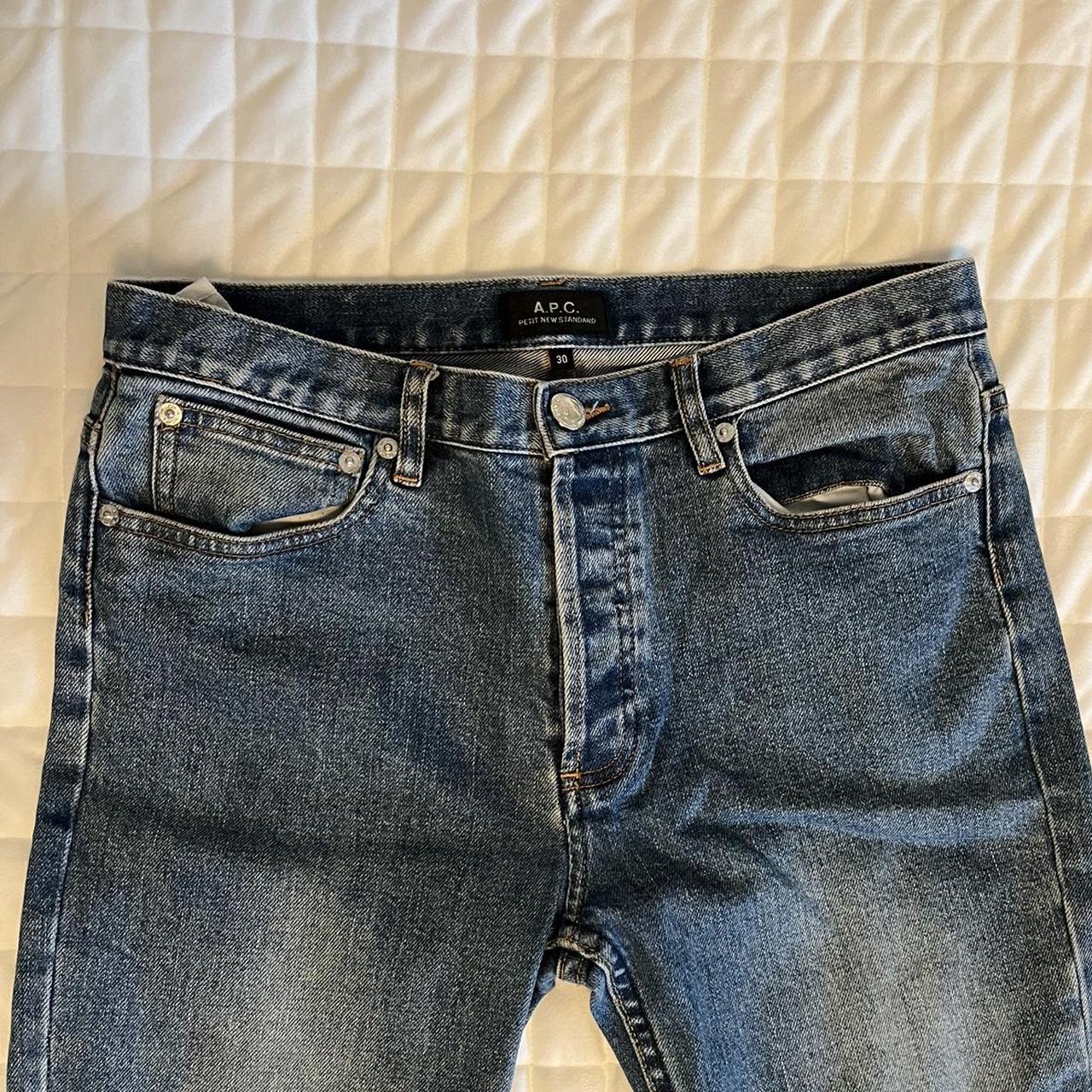 A.P.C petit new standard men's denim 30x32 lightly... - Depop