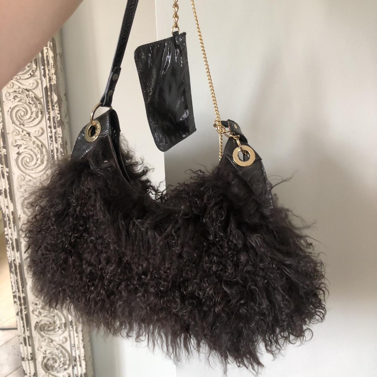Sonia Rykiel Parisian Luxury Fur Bag - | Depop