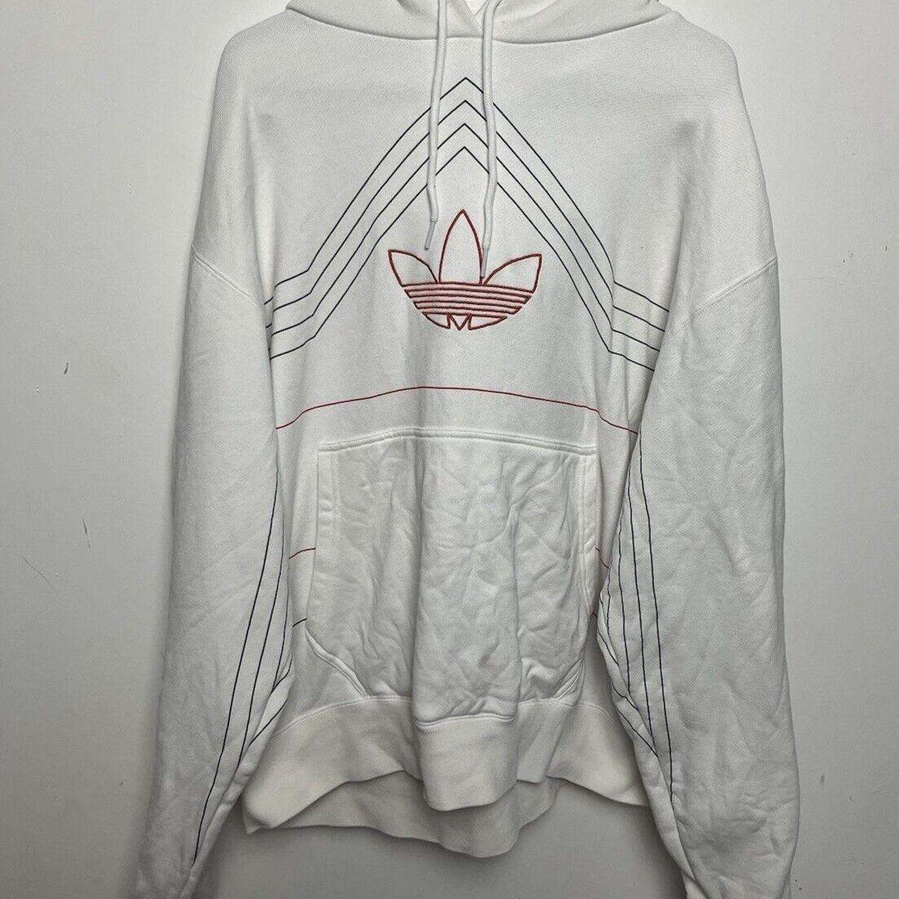 Adidas Originals Sample Ewing Hoodie White Pull Over. Depop