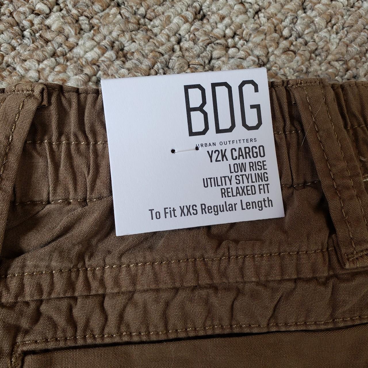 Brown y2k urban outfitters cargo Size XXS but I'm... Depop