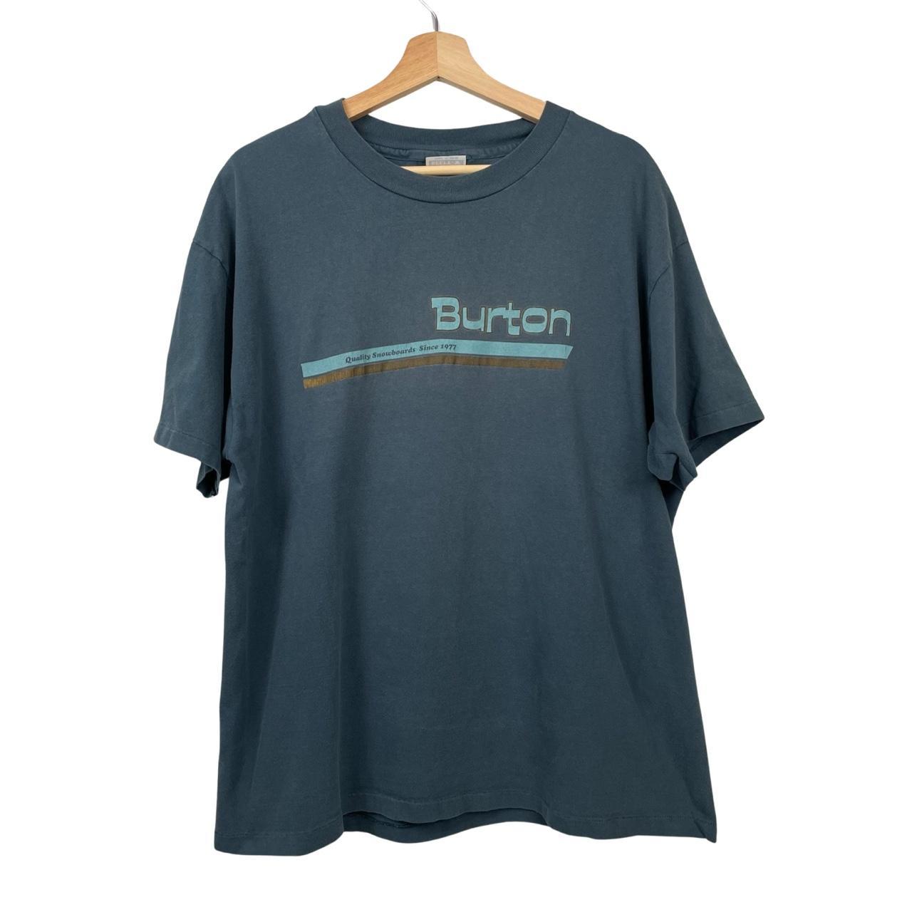 BURTON ネイビーTシャツ - Tシャツ