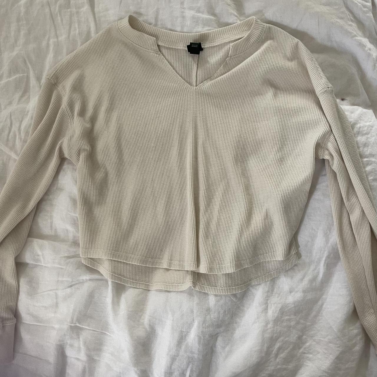 Wild Fable Waffle long Sleeve Size Small, never... - Depop