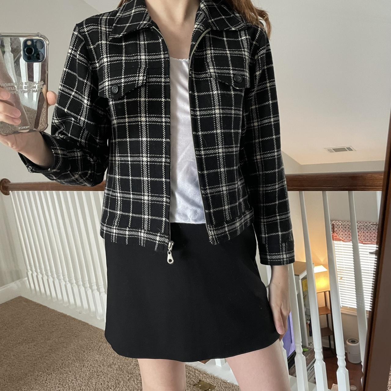 Express hot sale plaid jacket