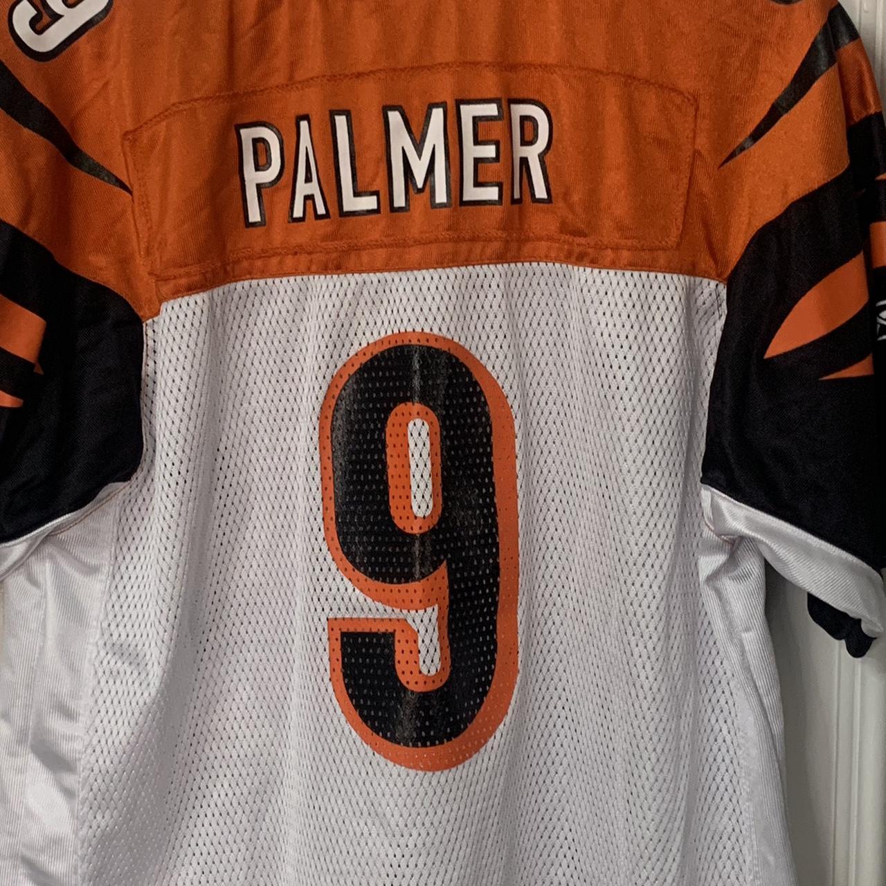 Reebok NFL Equipment Cincinnati Bengals #9 Carson Palmer White
