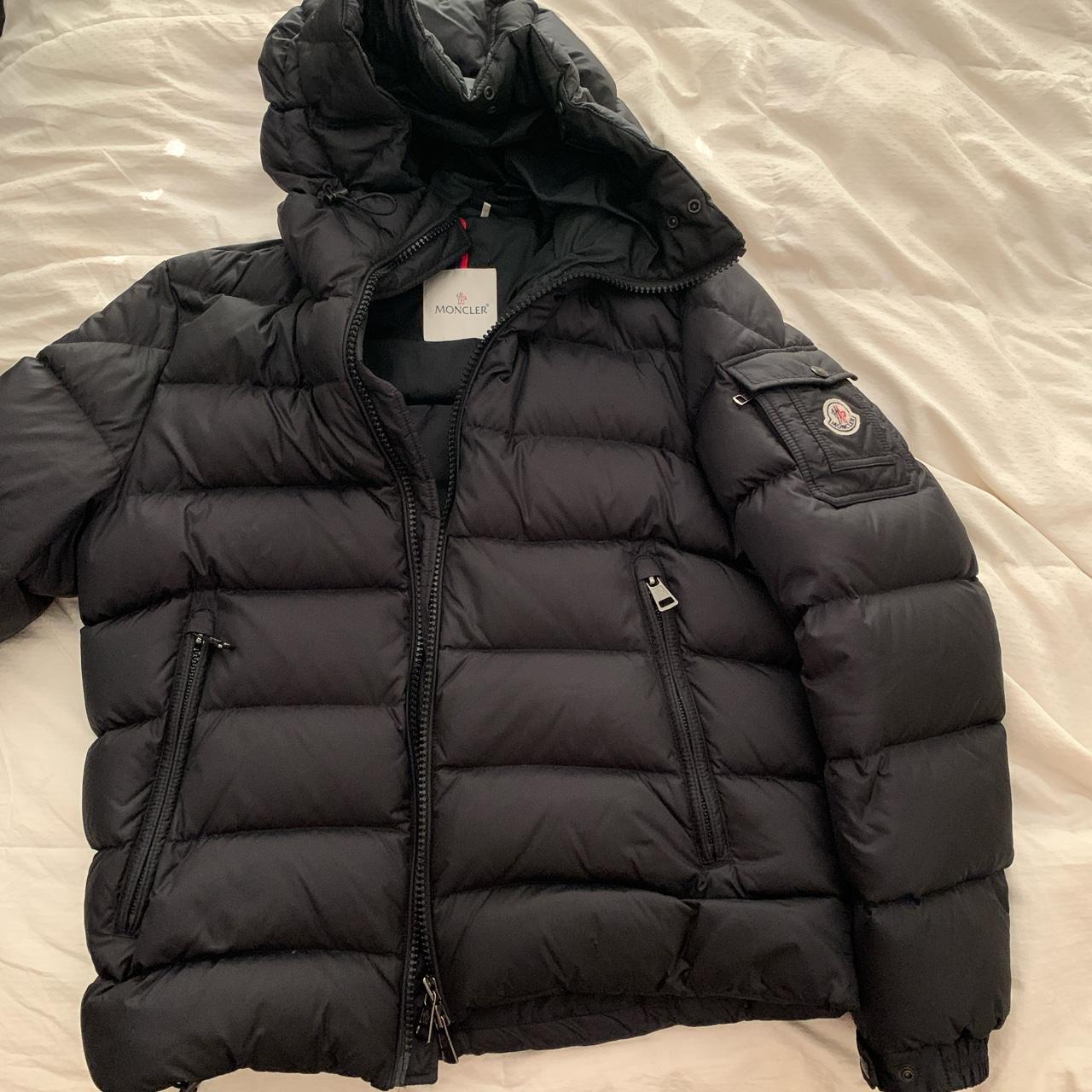 Moncler Men's Black Jacket | Depop