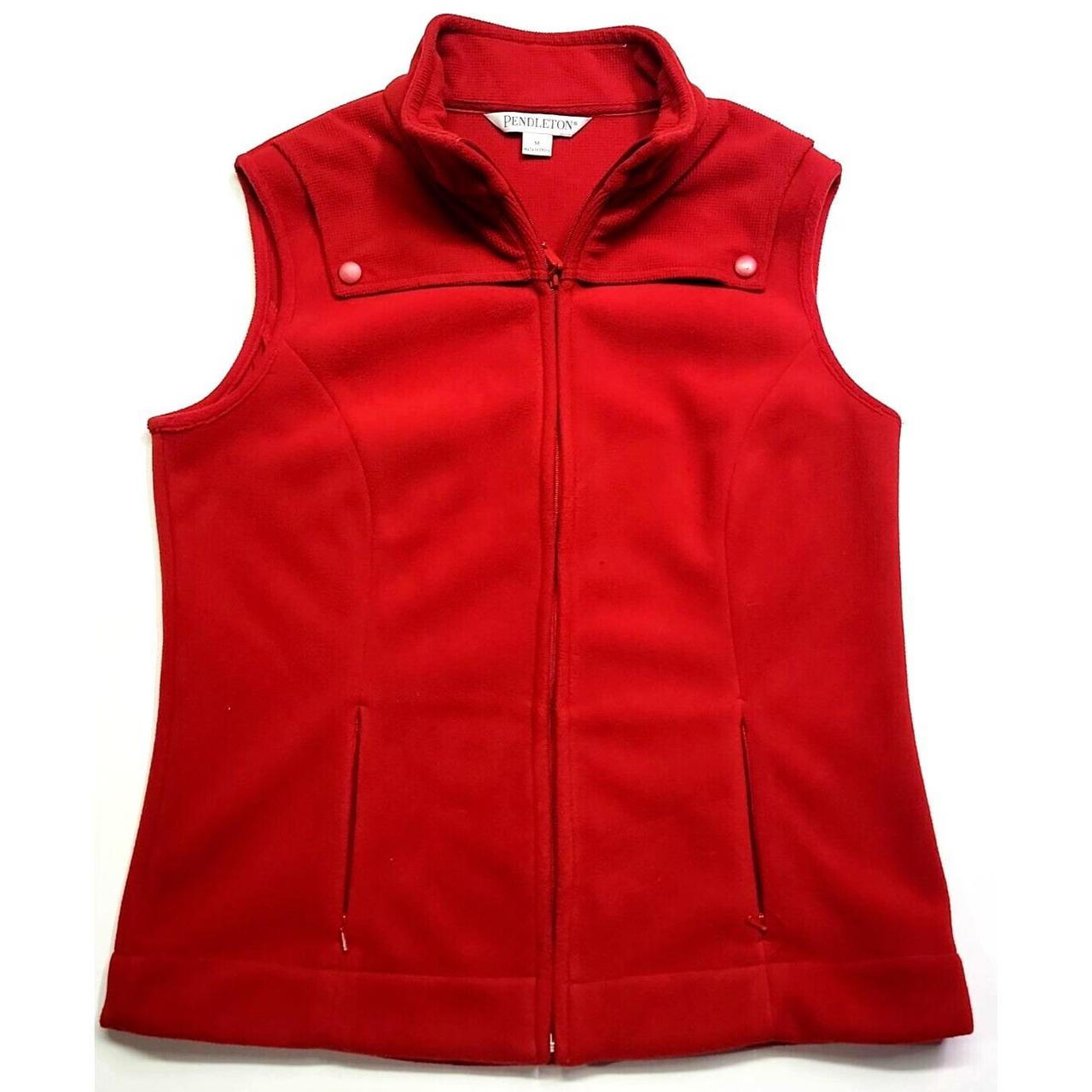 Pendleton Women's Vest - Red - M – Pendleton Soft… - image 1