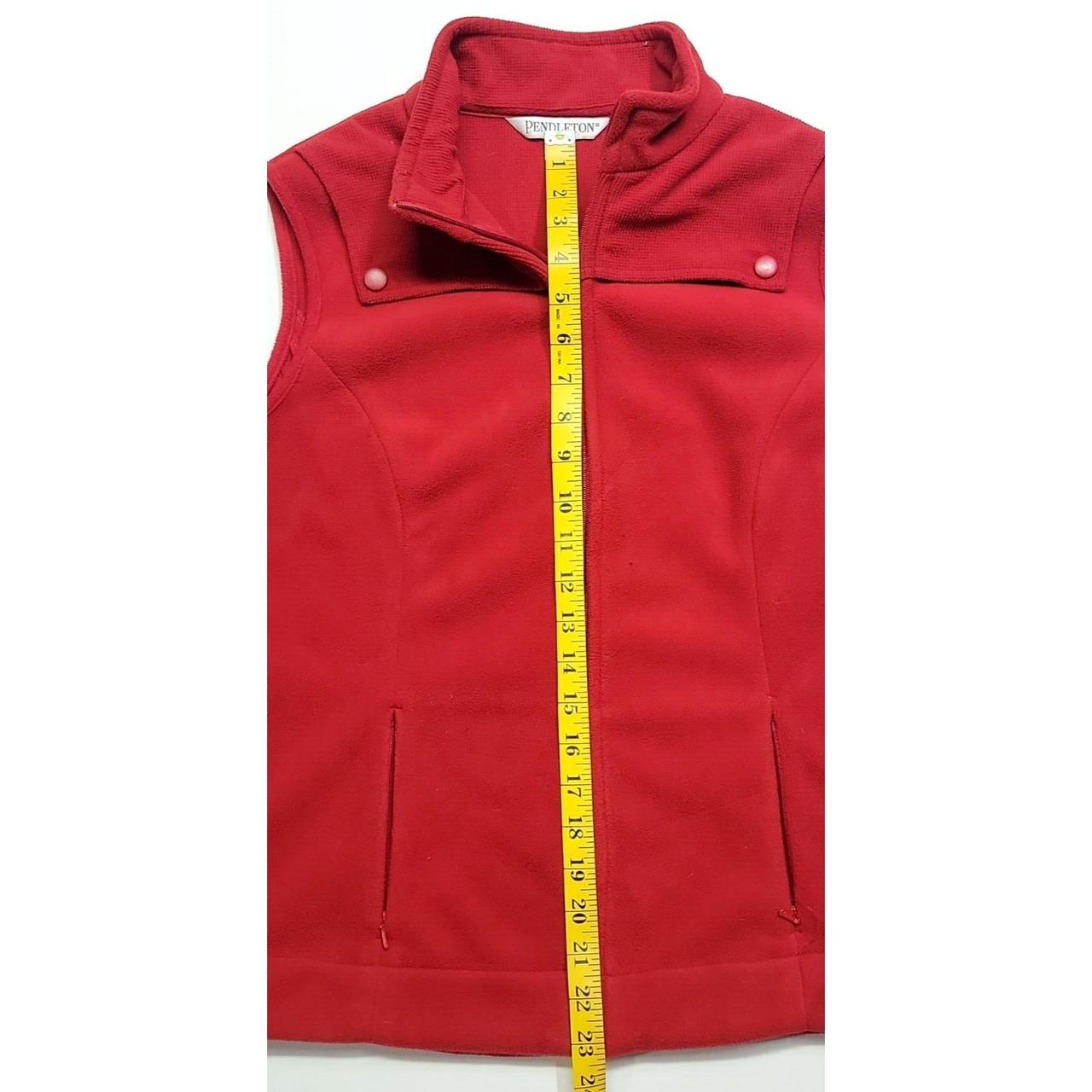 Pendleton Women's Vest - Red - M – Pendleton Soft… - image 3