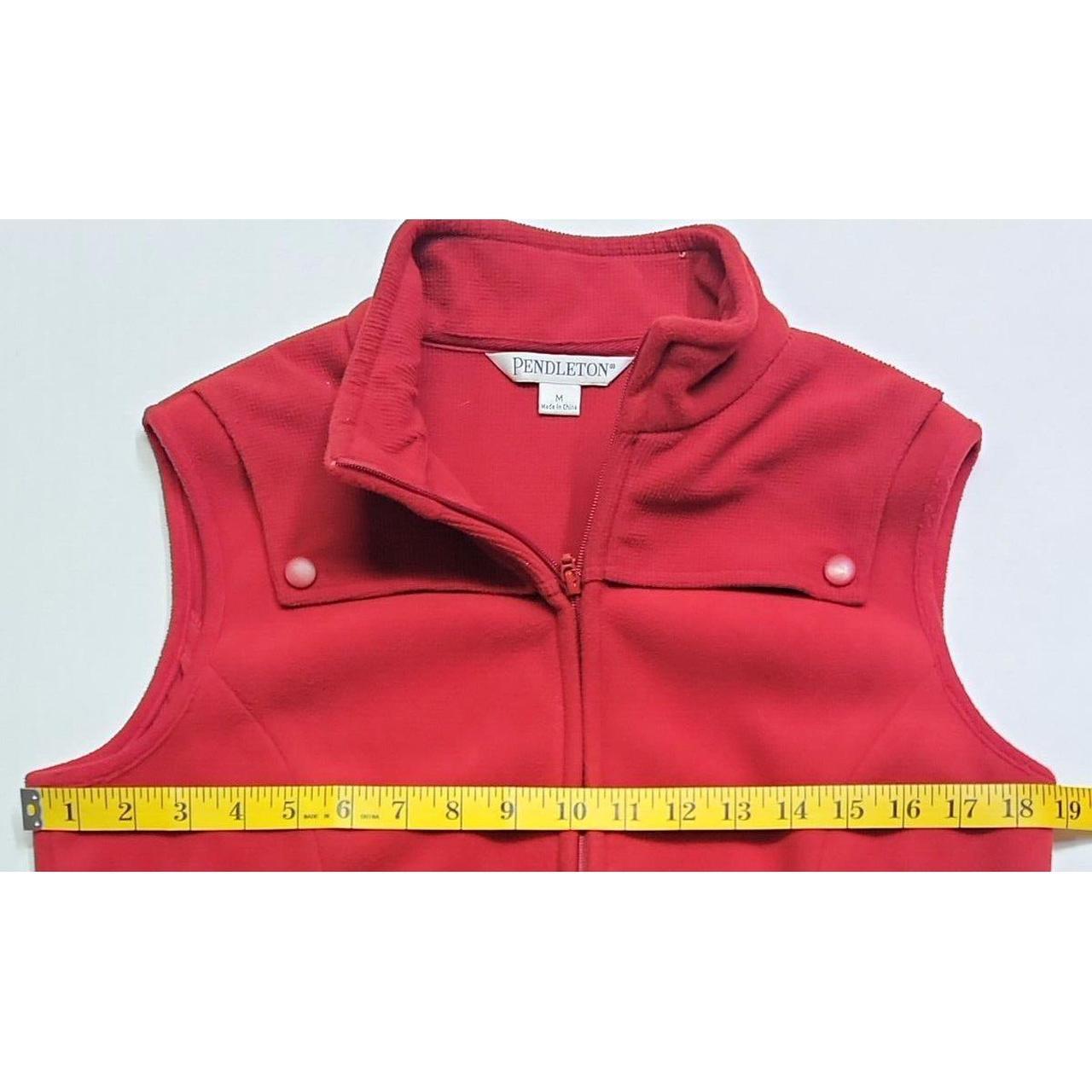 Pendleton Women's Vest - Red - M – Pendleton Soft… - image 4