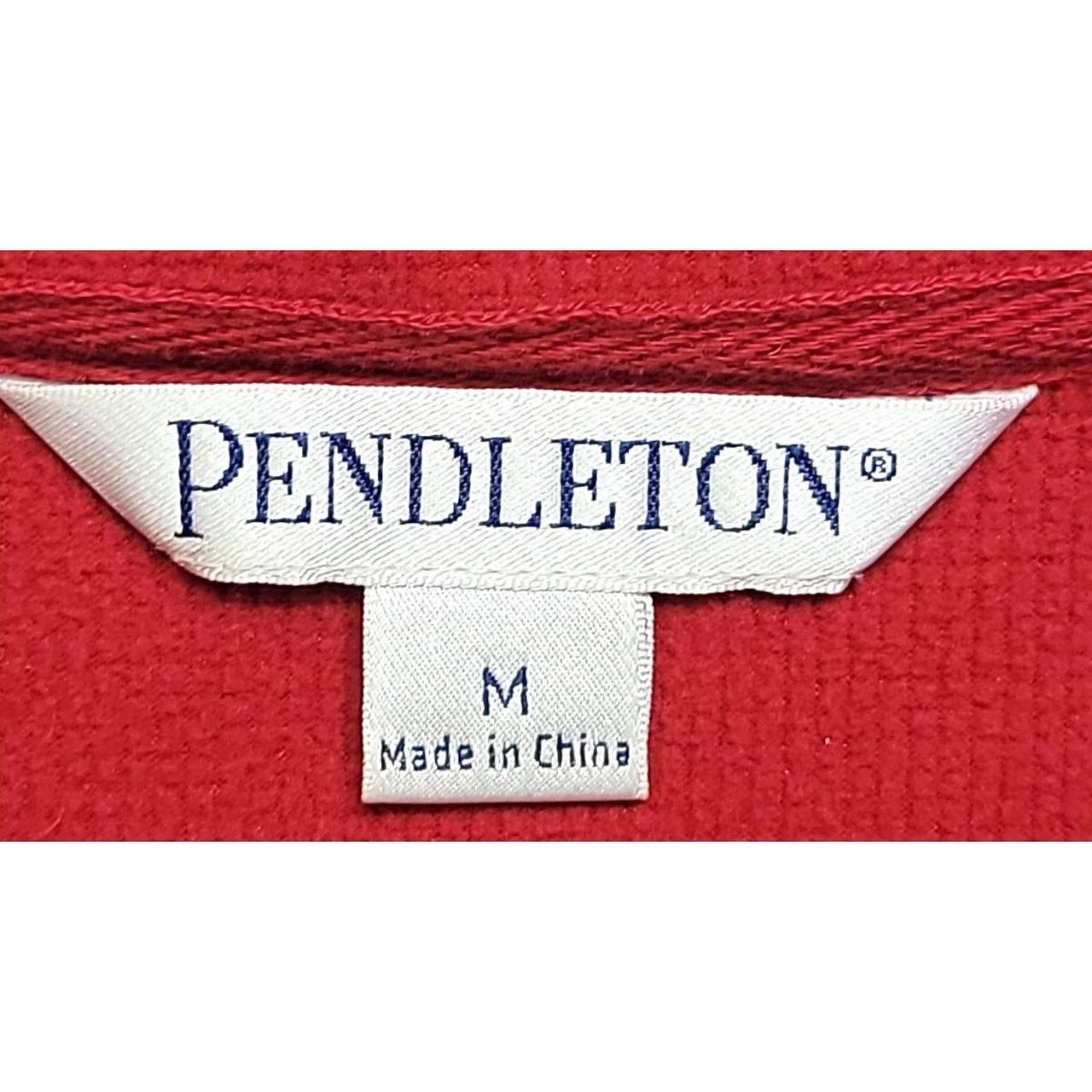 Pendleton Women's Vest - Red - M – Pendleton Soft… - image 6