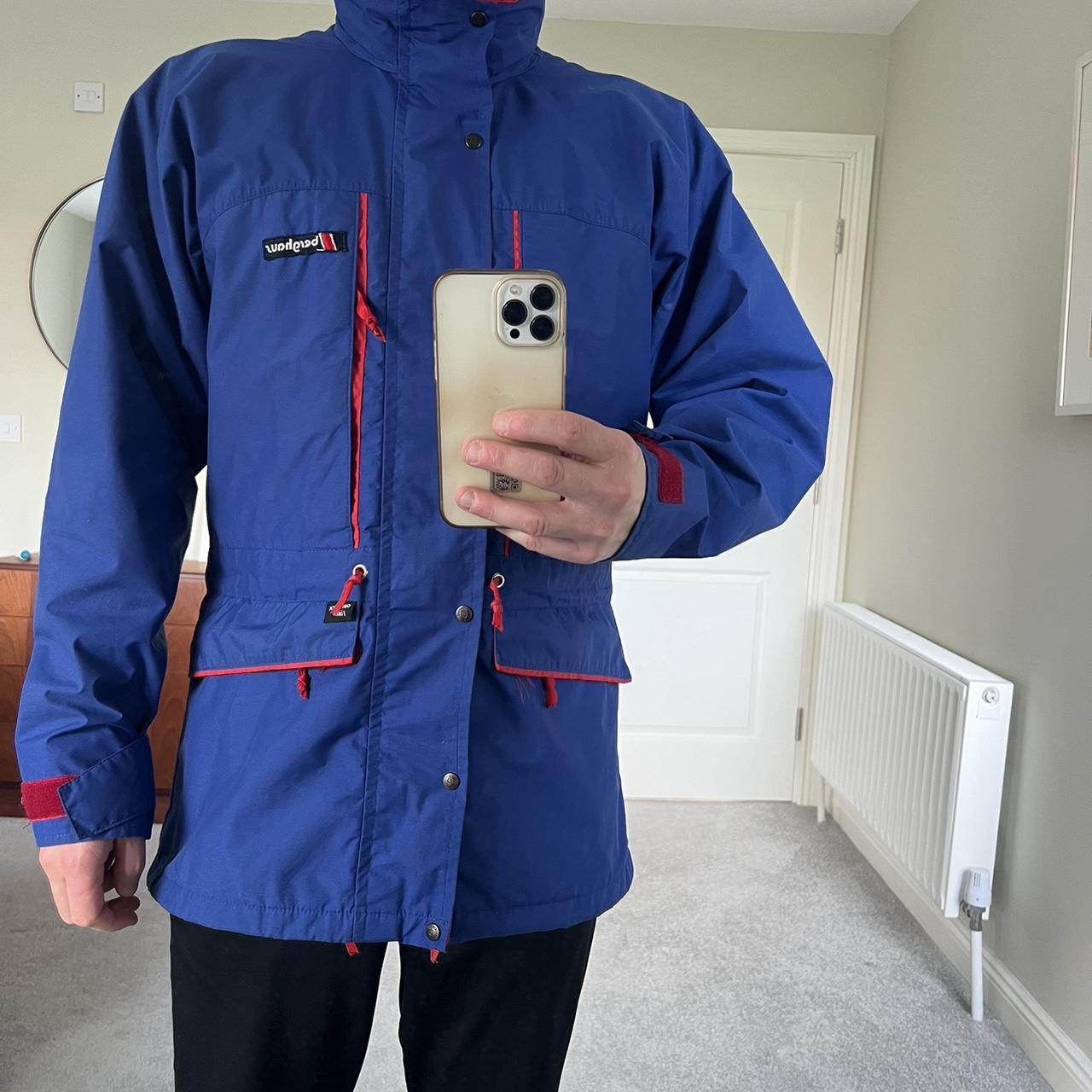 Vintage Berghaus Gore tex jacket. The colouring is. Depop