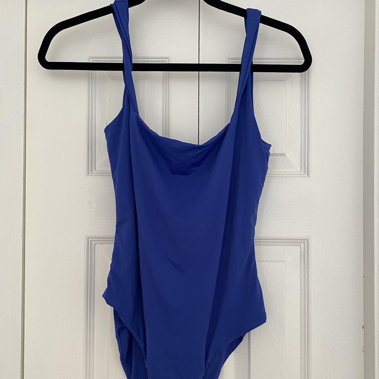 Blue Seamless bodysuit