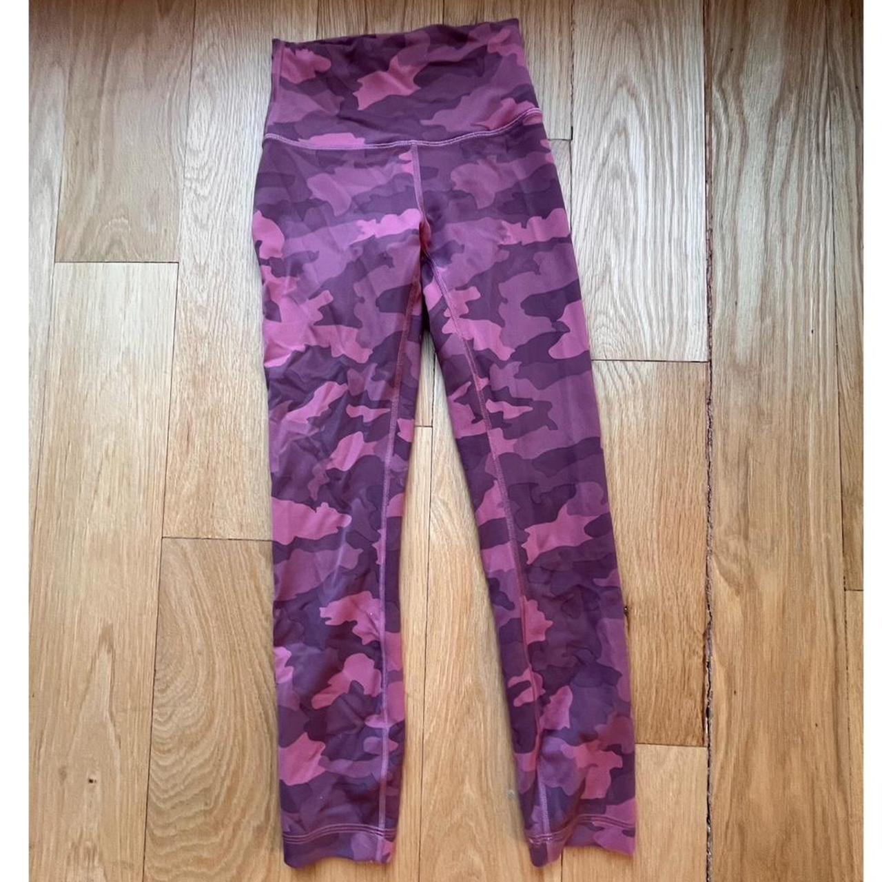 Lululemon Pink Camo Print Leggings – Double Take