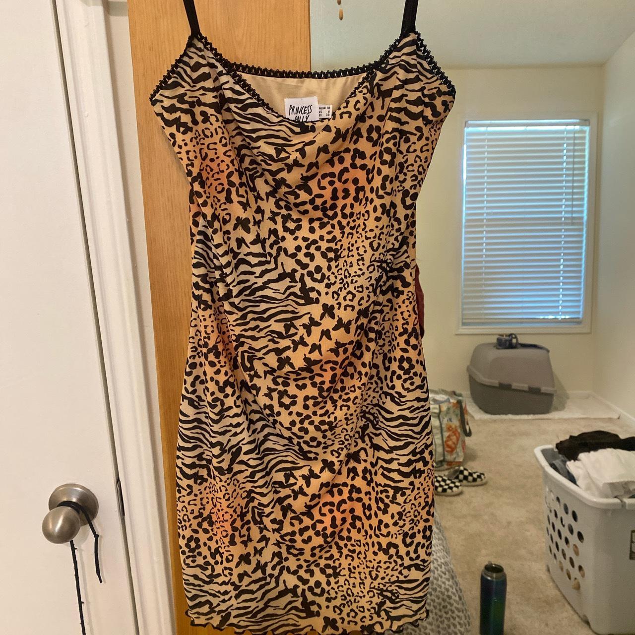 Princess polly outlet leopard dress