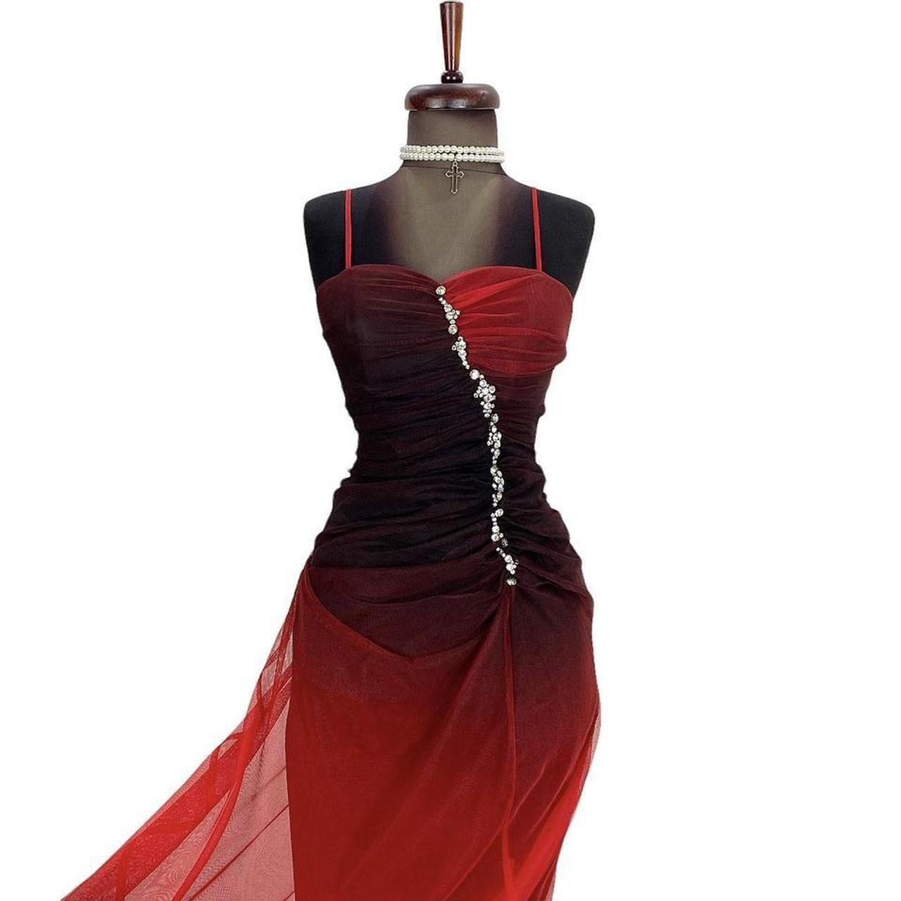 Red Ombre Gown