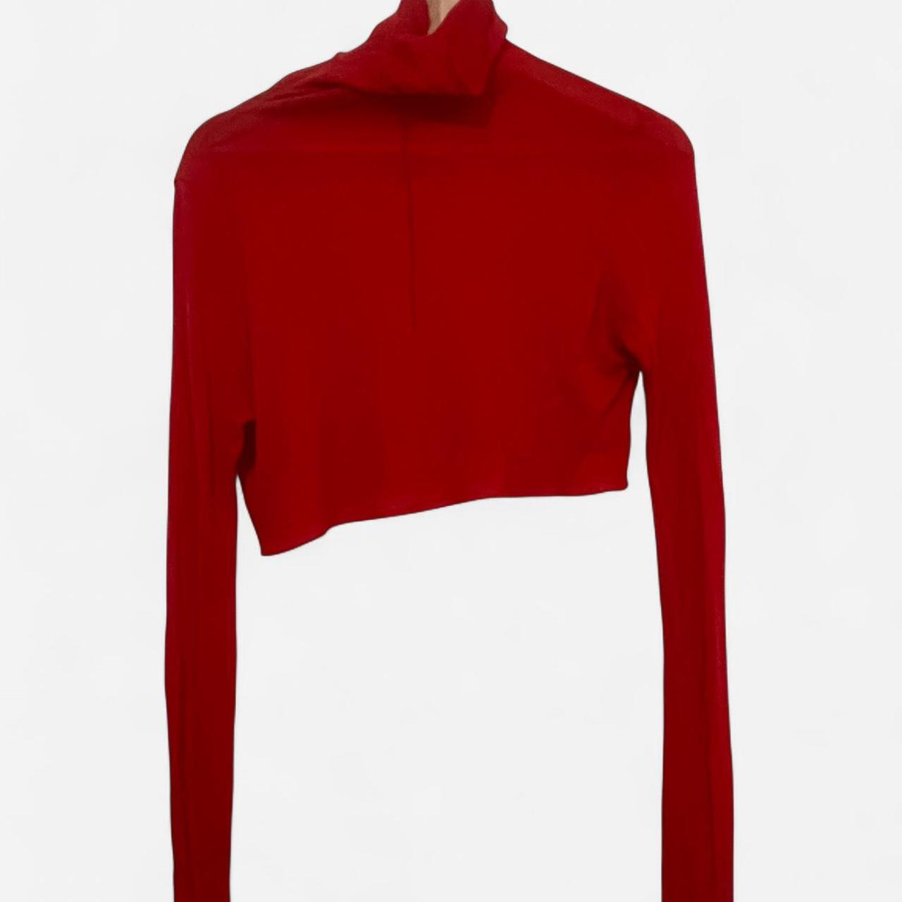 Source Unknown Women's Crop top - Red - S – Reall… - image 4