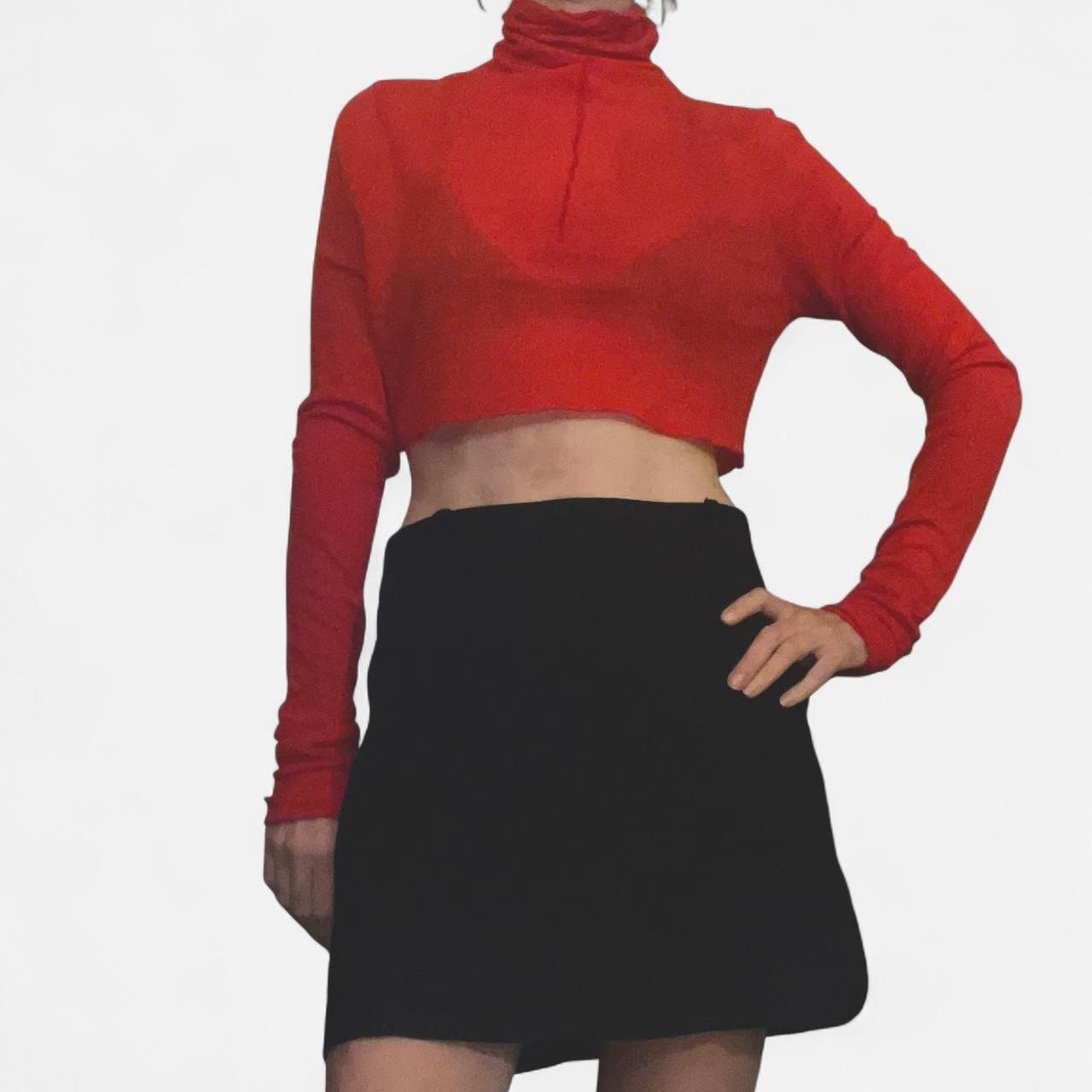 Source Unknown Women's Crop top - Red - S – Reall… - image 1