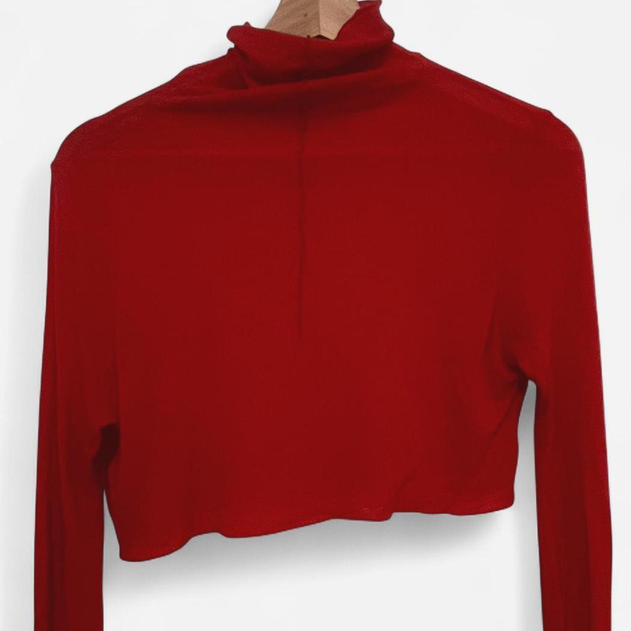 Source Unknown Women's Crop top - Red - S – Reall… - image 2