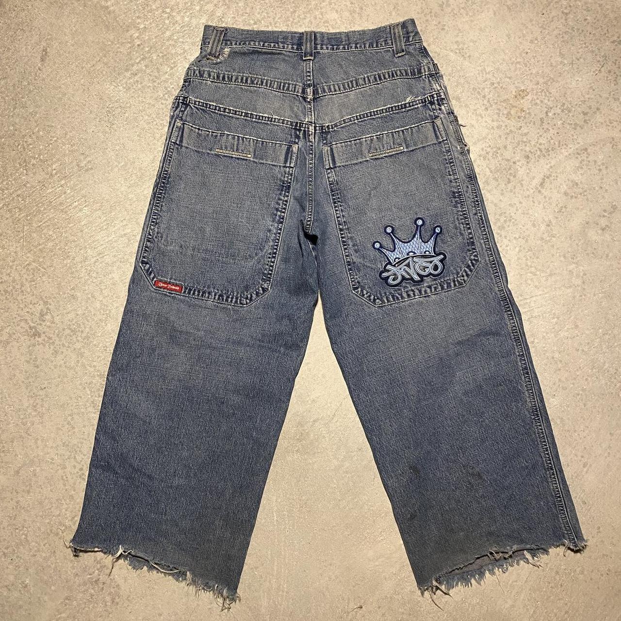 Grail Jnco Tribal Jeans (Size 32x28) ‼️DO NO BUT THIS... - Depop
