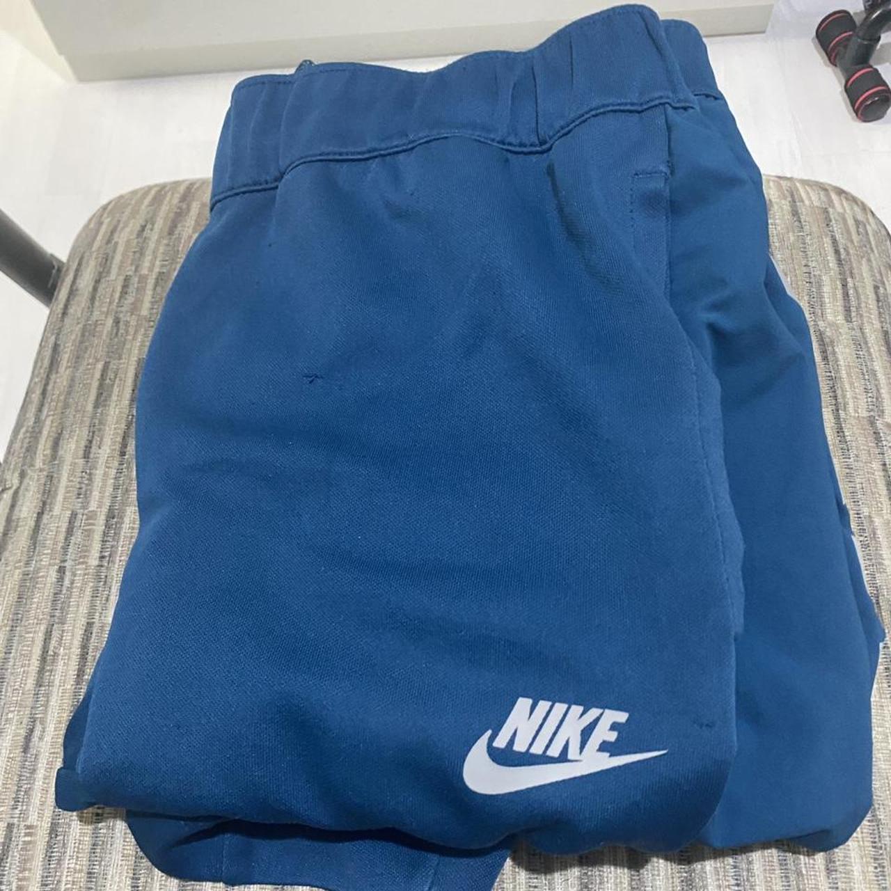 Nike Men's Blue Joggerstracksuits Depop
