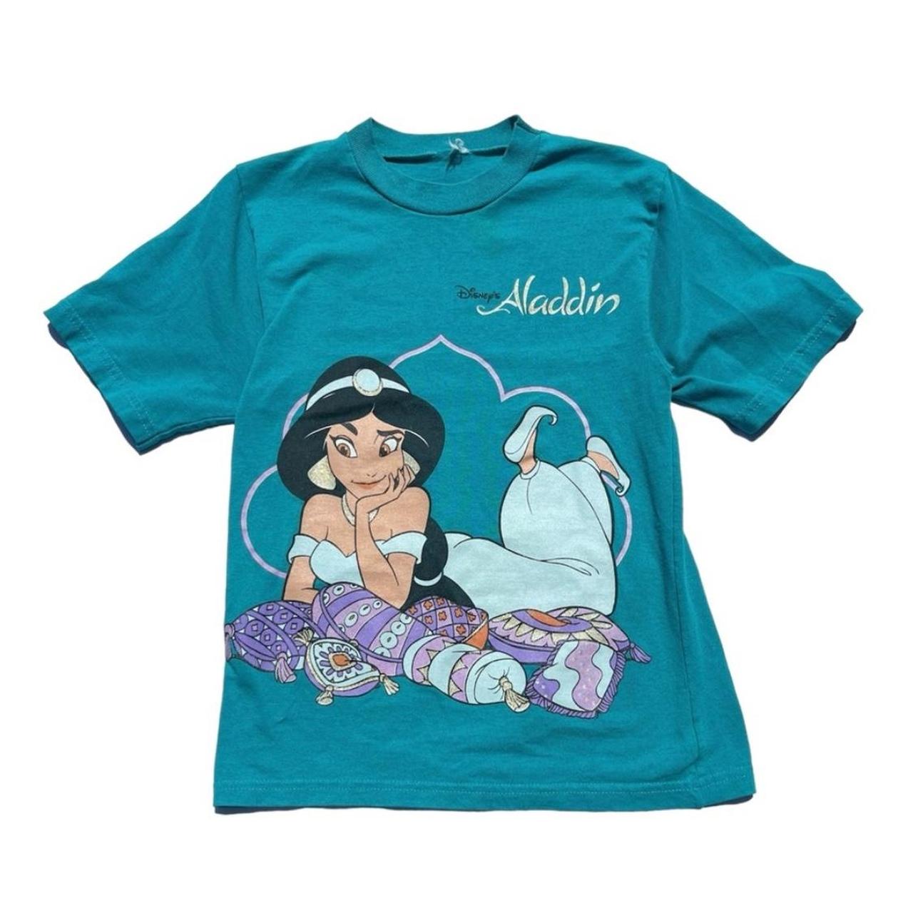 Vintage 90s Disney Aladdin Princess Jasmine Teal | Depop