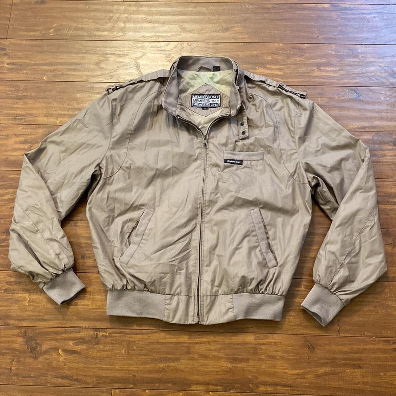 Beige members deals only jacket