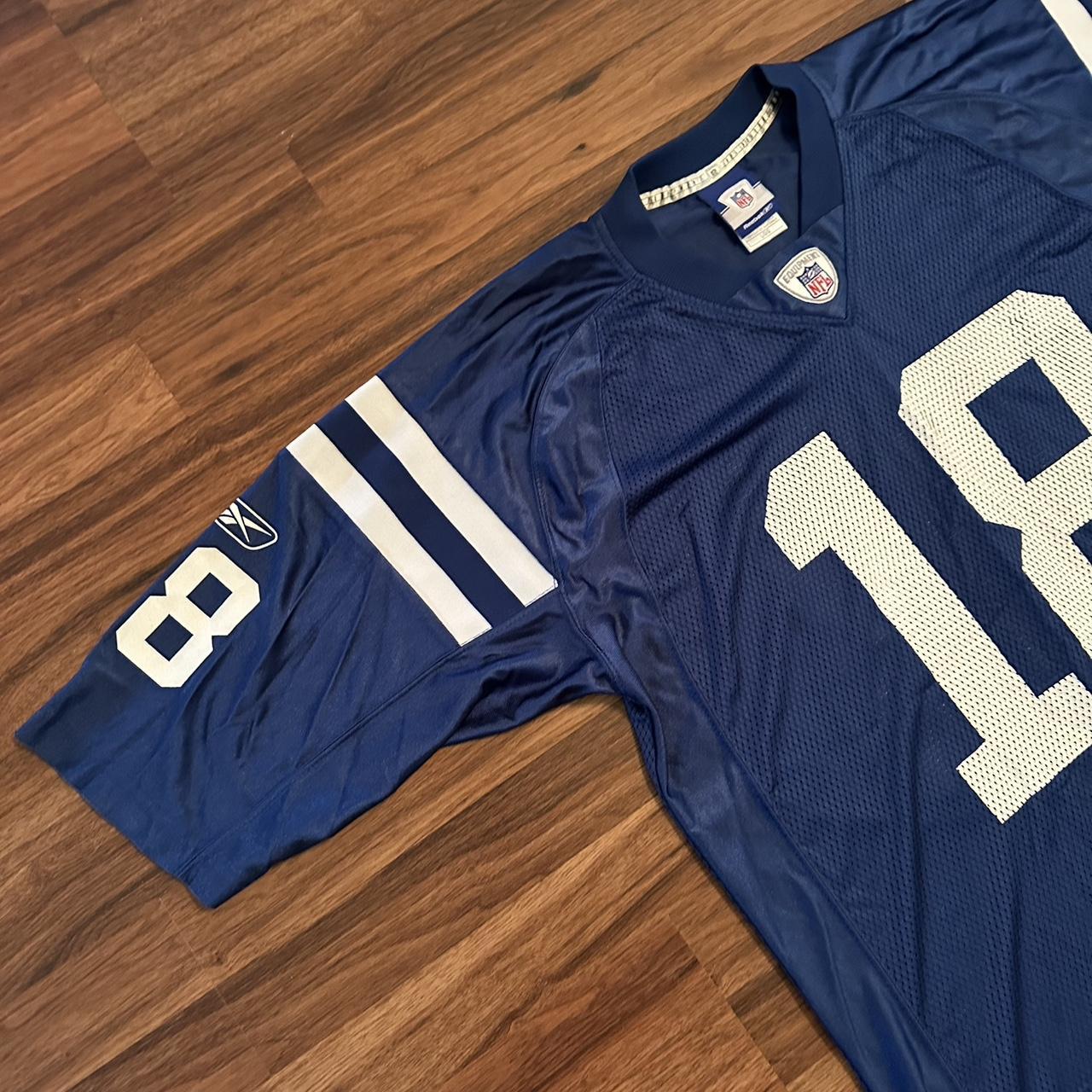 Vintage Reebok Peyton Manning Colts Jersey Size - Depop