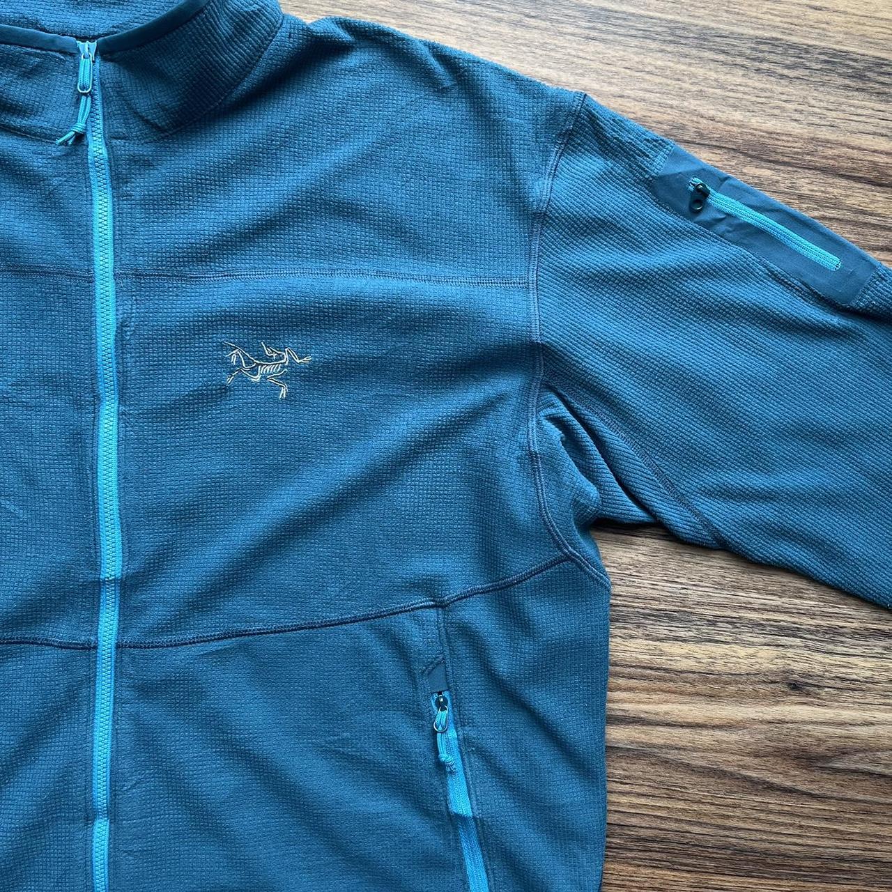 Vintage blue Arc’teryx full zip jacket🔵Embroidered... - Depop