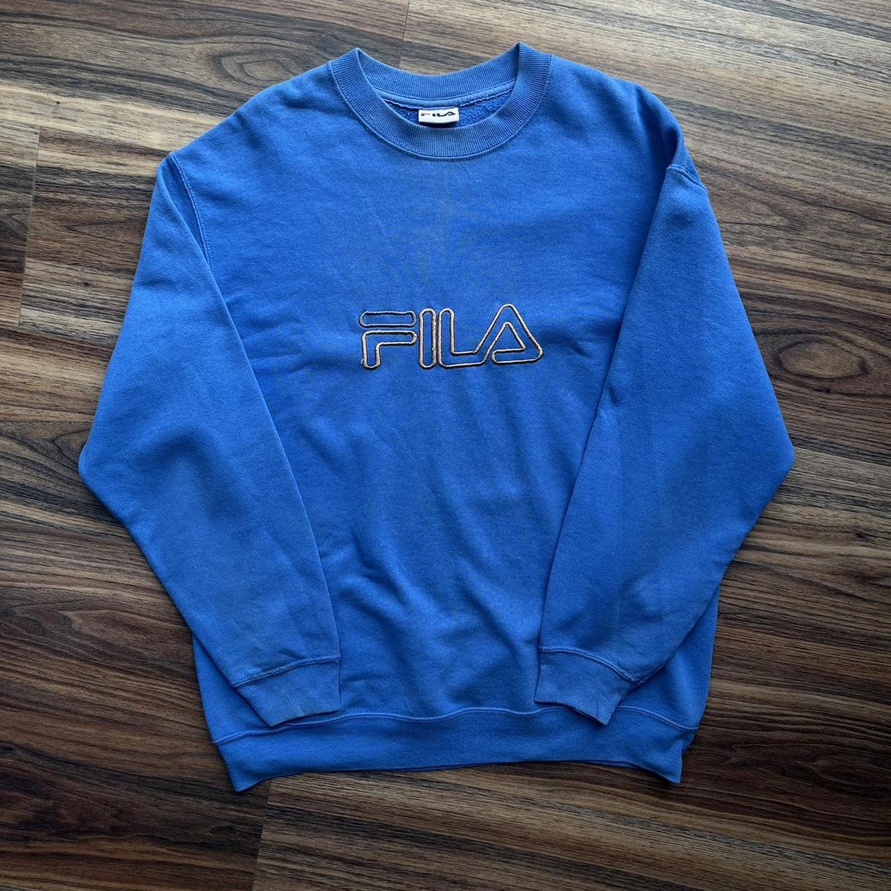 Blue fila best sale jumper