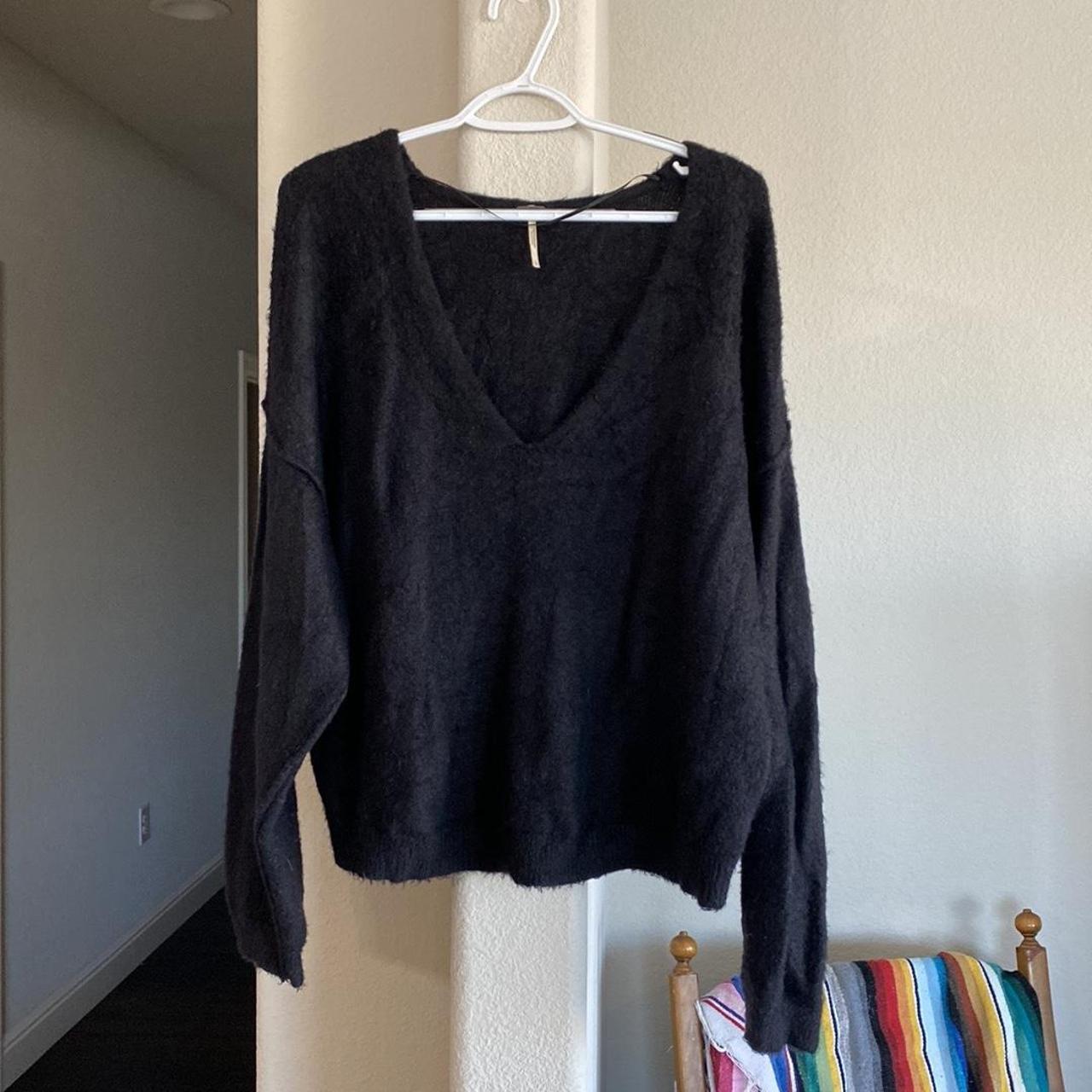 Free people princess v neck sweater hotsell