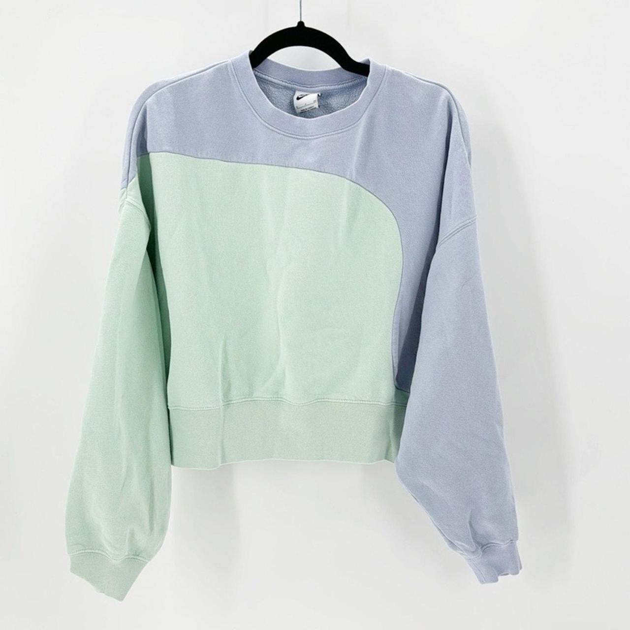 Nike women's color block sweatshirt best sale