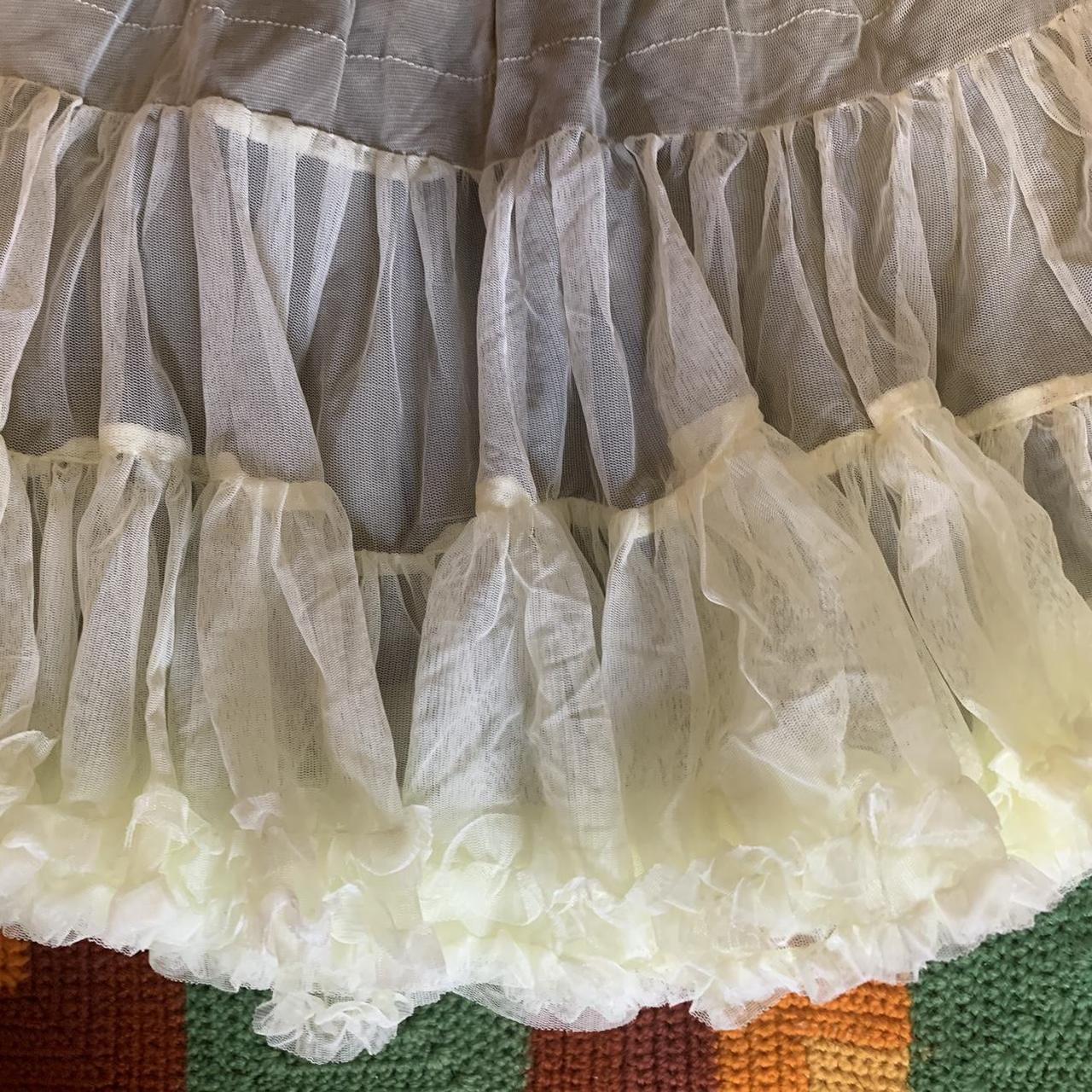 Urban Outfitters khaki and cream tutu #tutu... - Depop