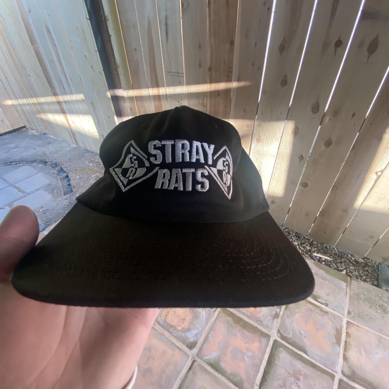 Stray rats snap back in black - Depop