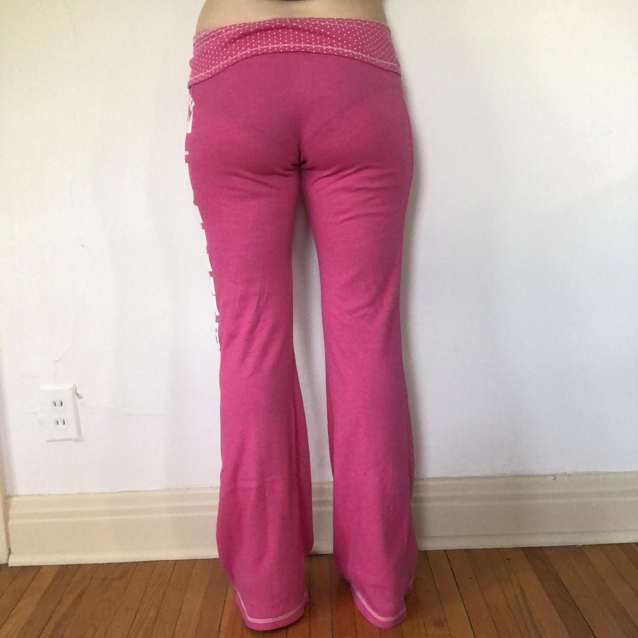 PINK Foldover Yoga Pants OG Victoria’s Secret PINK... Depop
