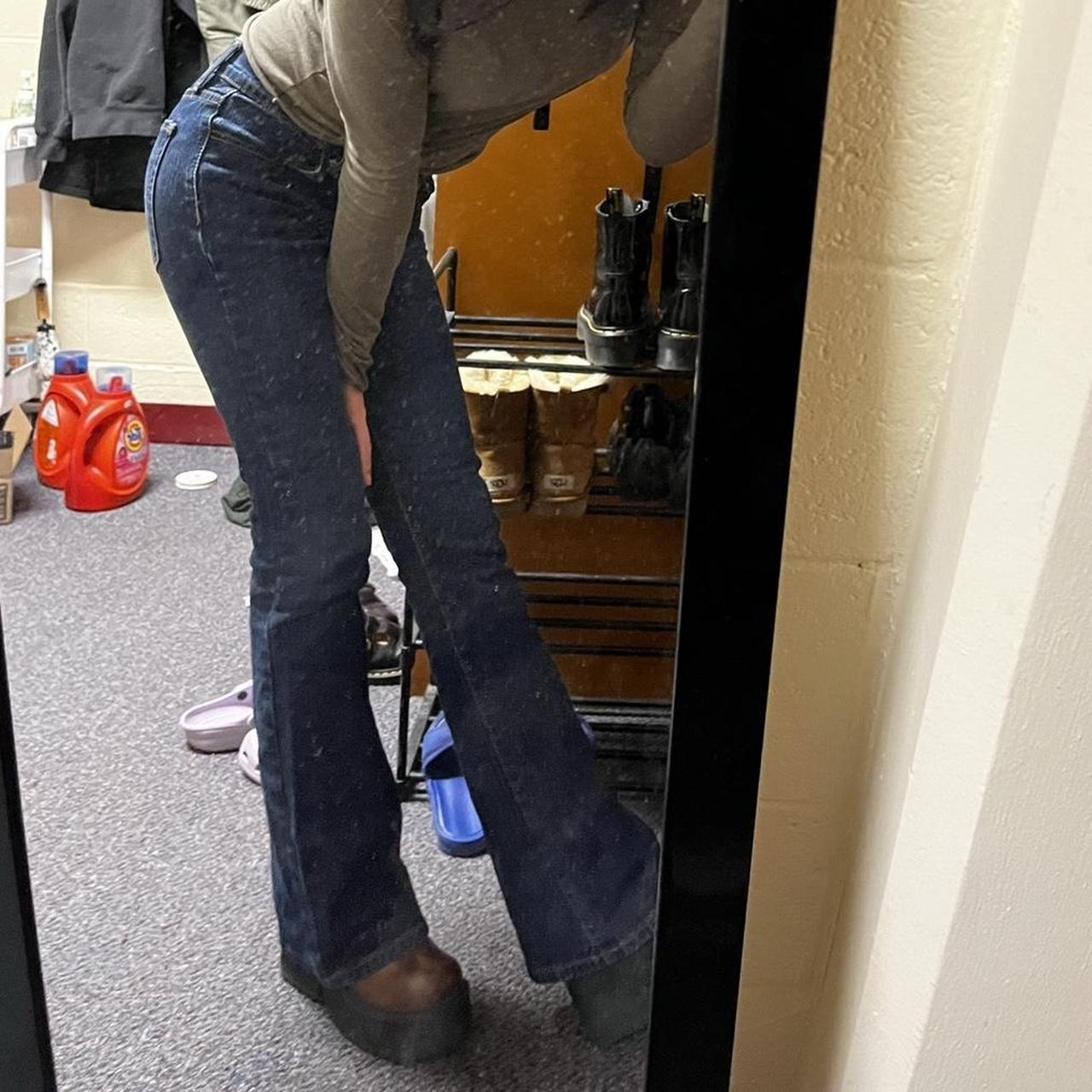 🫐Brandy Melody Jeans🫐 Brandy Melville low waisted... Depop