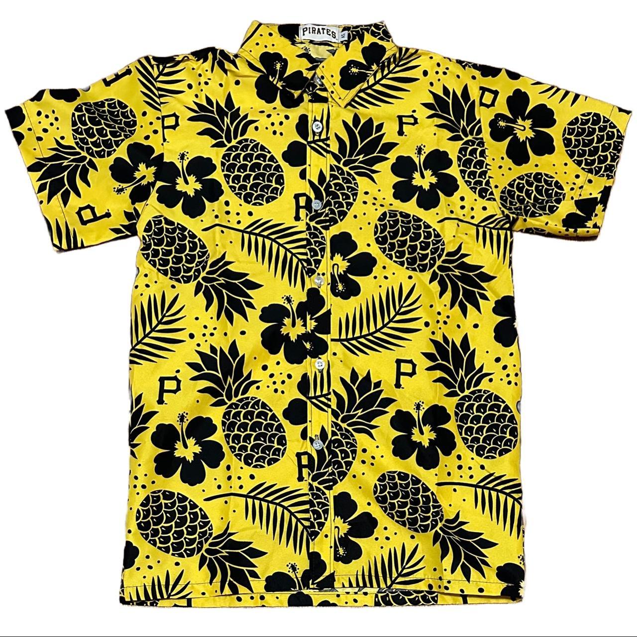 Pittsburgh Pirates on X: Heck ya you can pull that look off! (It's Hawaiian  Shirt Day here at PNC)  / X